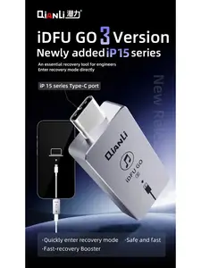 Bilashmart Qianli IDFU GO 3 Fast Recovery Booster Cable 2.8 Second Quick Startup DFU Adapter iPhone 15 Series Purple Screen Repair Tool