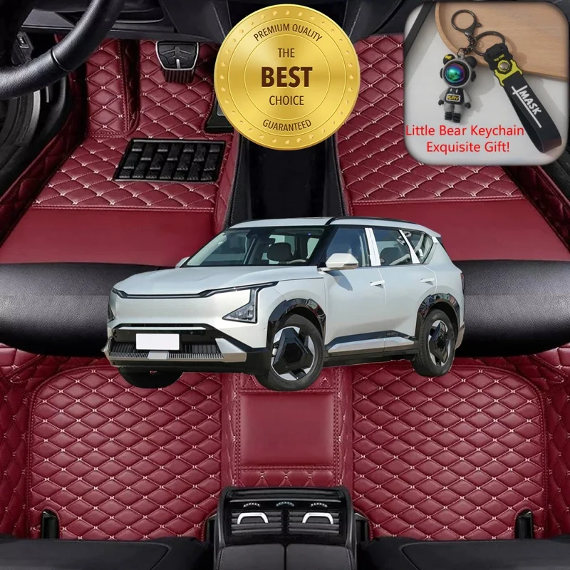 

Customized Fit for Kia EV5 2023-2026 Car Floor Mats Car Accessories Tailored Luxury Auto Carpet Liner Mats Left/Right-hand Drive
