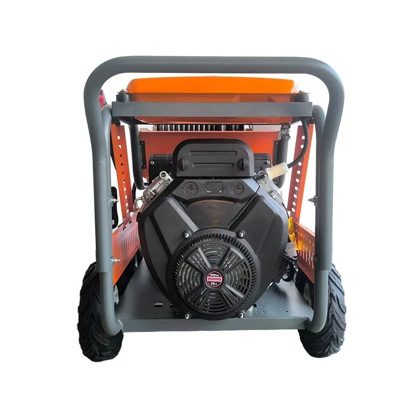 LC New 37HP Engine Remote Control 170bar 70LPM Pump High Pressure Water Pipe Cleaner Sewer Drain Cleaner Unblocking