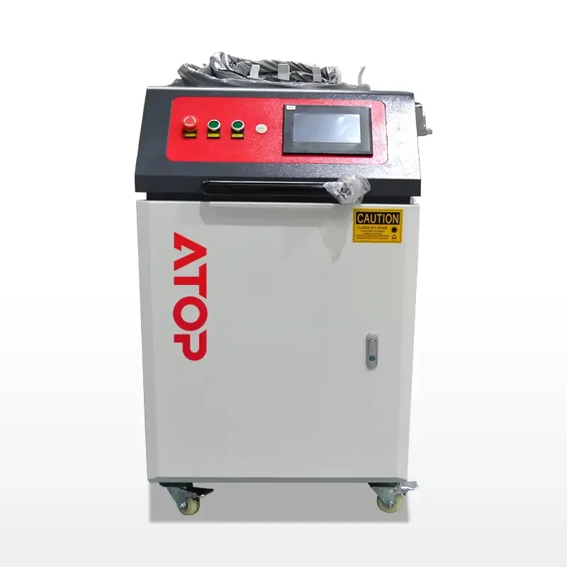 Handheld Rust 1500w/2000w/3000w Fiber Water Cooling Metal Stainless Steel Paint Cleaning Machine