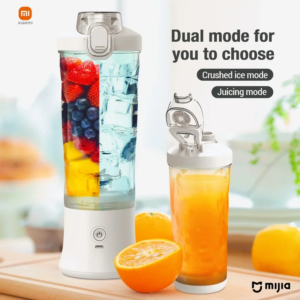 

Xiaomi Portable Blender Electric Juicer Smoothie Fresh Juice Mixer Crushed Ice Machine Kitchen Mini Blender Juicing Drinking Cup