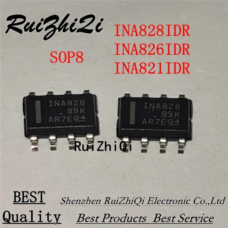 NEW 10PCS/LOT INA828IDR INA828 INA826IDR INA826 INA821IDR INA821 SOP8 IN STOCK