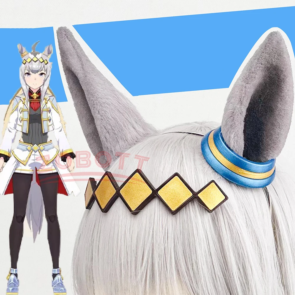 

Role Oguri Cap Anime Handmade Ear Animal Ears Cosplay Costume Wig Prop Headwear Hairband Hairpin Mascot Student Gift Halloween