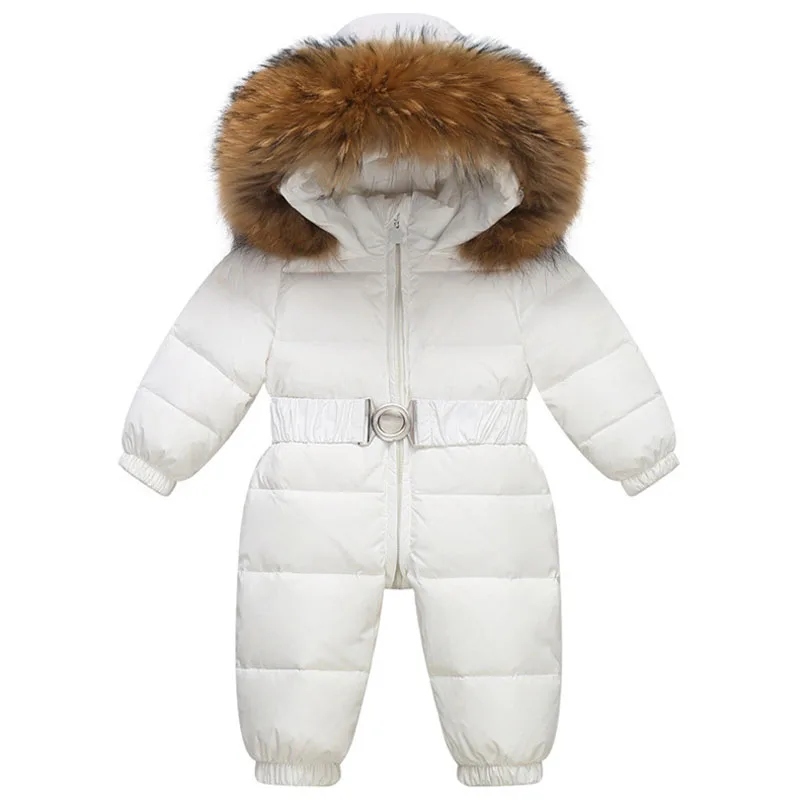 IYEAL Baby Boys Girls Winter Warm Down Coat Children's Jacket  Kids Jumpsuit Waterproof Ski Suit Thicken Snow Wear