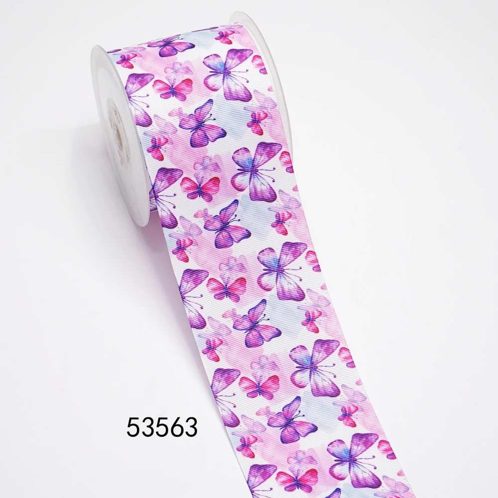 DIY Butterfly Printed Grosgrain Ribbon For Craft Supplies Sewing Accessories 5 Yards, Planar Resins Mold 10 Pieces. 53561