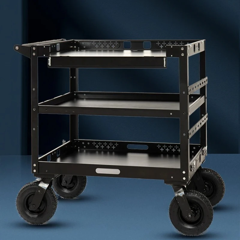

Dining Tilted Heavy-duty Multi-layer Carts Center for The Living Room Hair Salons Furniture Home Mobile Tools Makeup Tool Carts