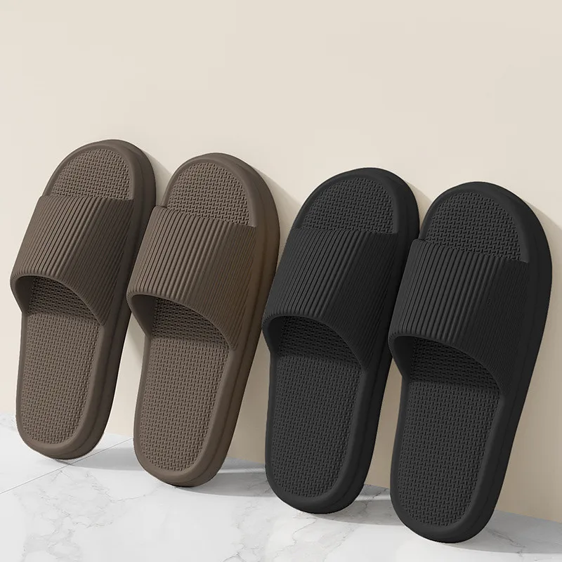 

Big Size 48 49 Men Summer Slippers Women Beach Sandals Light Non-Slip Soft EVA Slides Hotel Shower Shoe Home Bathroom Flip-Flops