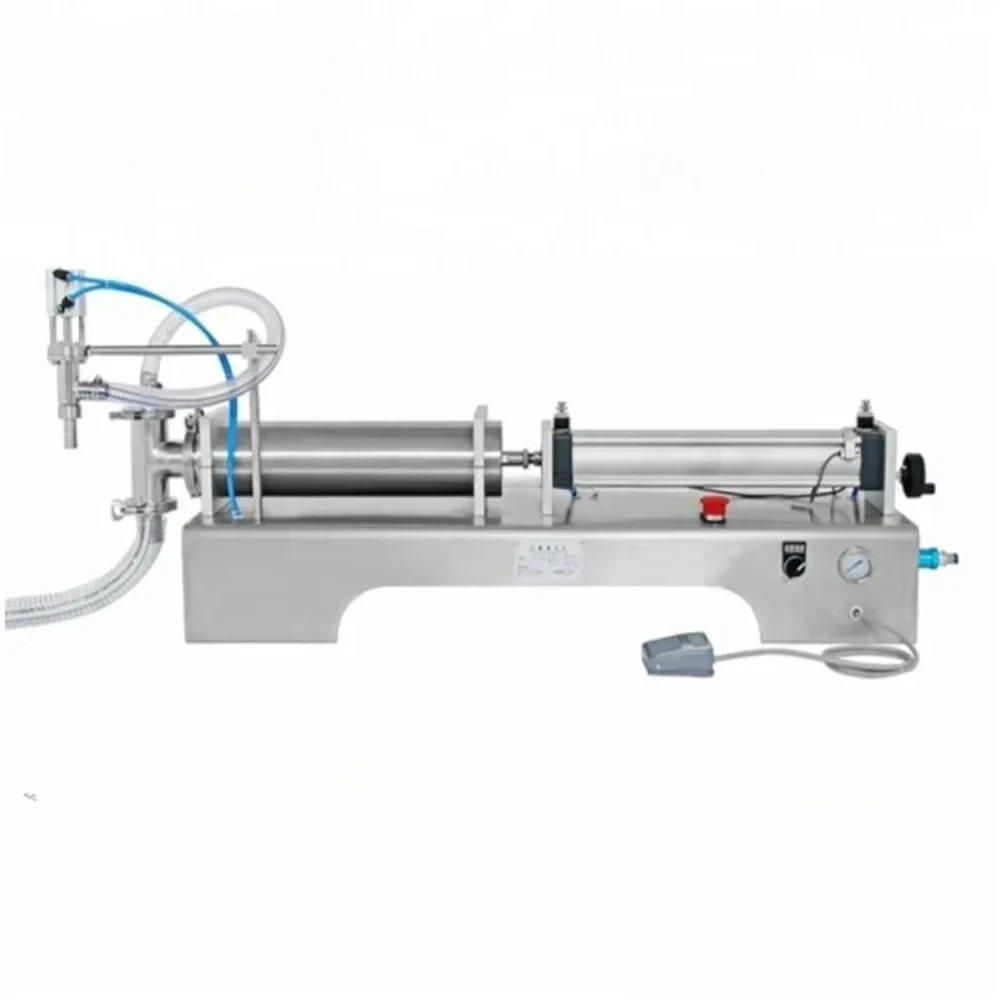 Pneumatic Horizontal Single Head Liquid Filling Machine