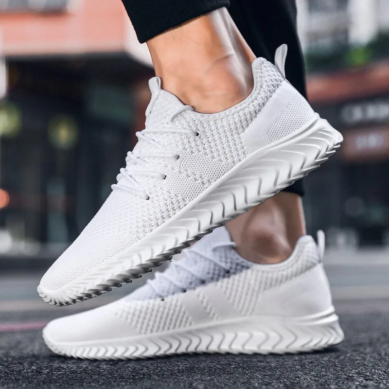 

Damyuan Women Casual Sport Shoes Unisex Light Sneakers Outdoor Breathable Mesh Black Running Shoe Athletic Jogging Tennis 36-46