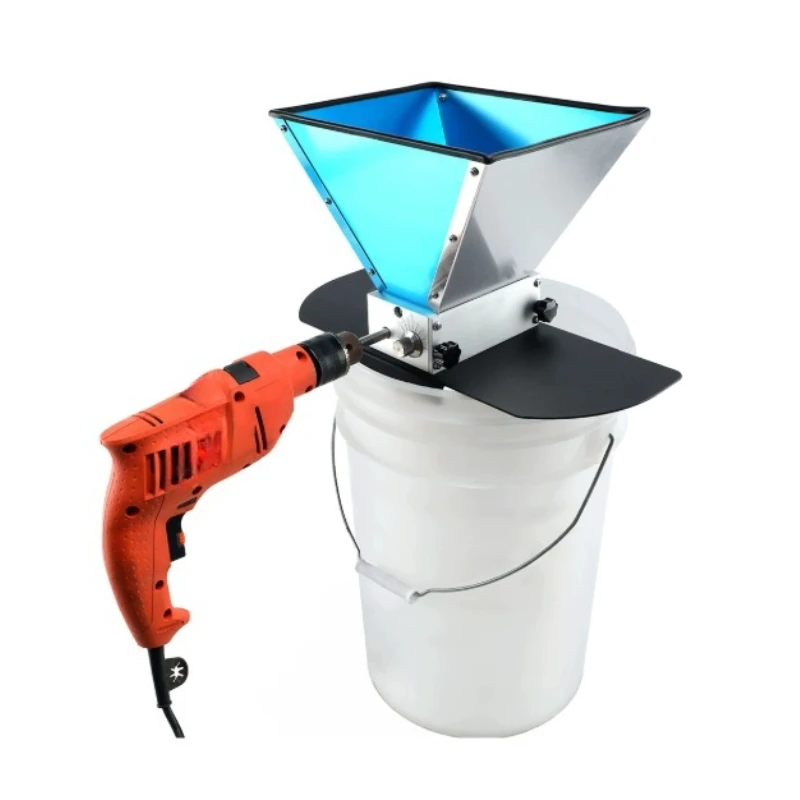 stainless steel, roller, malt grinding, home brewing equipment