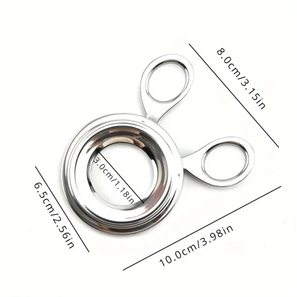 1PC Durable Convenient Hard-boiled Egg Shell Topper Snipper Cutter Opener Essential Cooking Utensil
