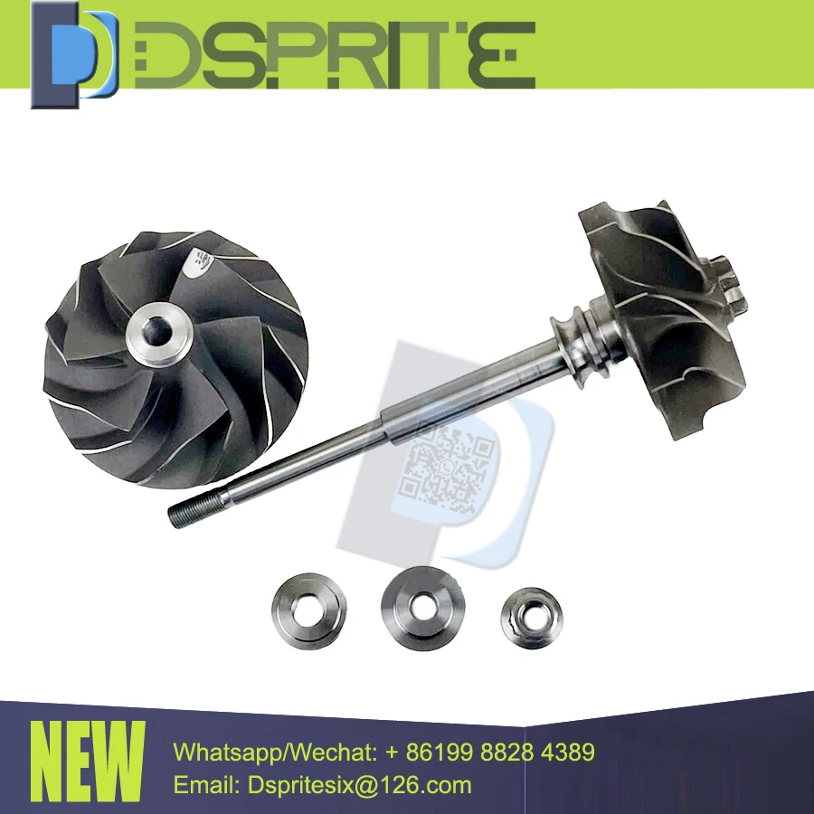 Турбо вал и колесо для Toyota Hiace 2.5 D4D 75Kw 102HP 2KD-FTV- 17201-30030 CT16 17201-30030, 17201 30030, 1720130030