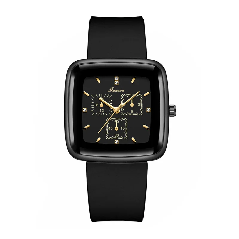 Women Quartz Watches Casual Ladies Watch Stylish Silicone Strap Student Female Wristwatch Fashion Casual Daily Wear Girl Gifts