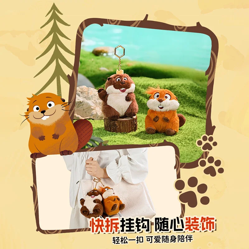 

New Genuine Disney Hoppers Mabel Plush Doll Cute Soothing Pendant For Girls Anime Peripherals Toy Birthday Gift