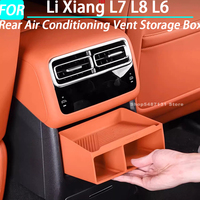 Car Rear Air Conditioning Vent Storage Box for Li Xiang L6 L7 L8 Interior Accessories 2022 2023 2024 2025