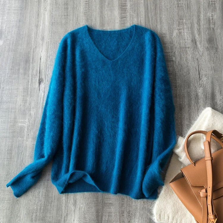V-neck Dark Blue