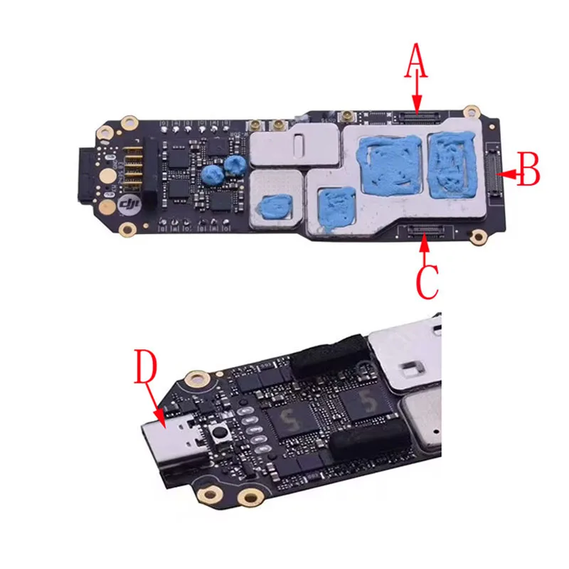 2-50Pcs Usb Charger Charging Plug Dock CPU PCB Top Shielding Board FPC Connector Line Signal PTZ Cable Seat For DJI Neo 1 Neo1