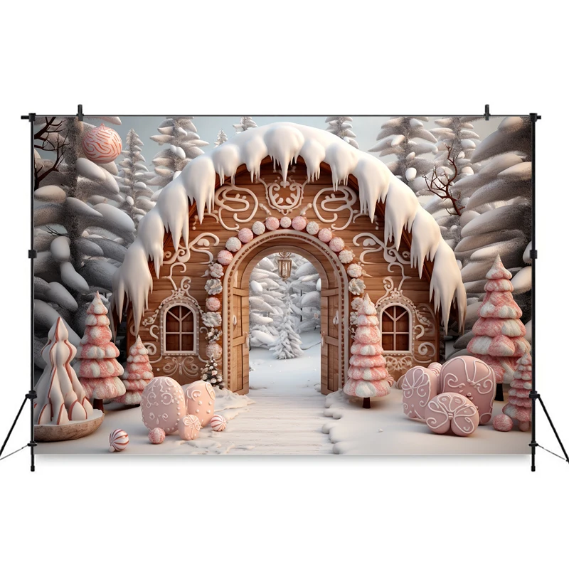 Mocsicka Weihnachten Foto Hintergrund Weihnachtsbaum Schnee Dekore Familie Urlaub Party Baby Dusche Junge Mädchen Fotografie Kulissen Banner