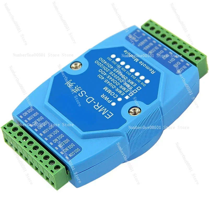 4-Channel switching input module, switching to 485 isolated communication RTU with strong anti-interference ability DI04S