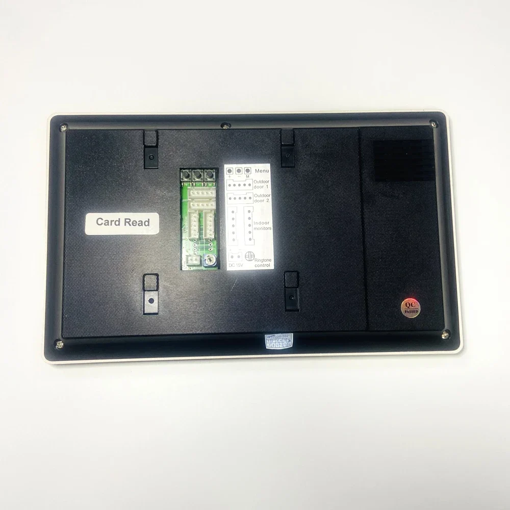 Videocitofono con display a 3 colori da 7 pollici, campanello per porta posteriore, scheda IC, sblocco, fotocamera impermeabile, visione notturna, installazione semplice
