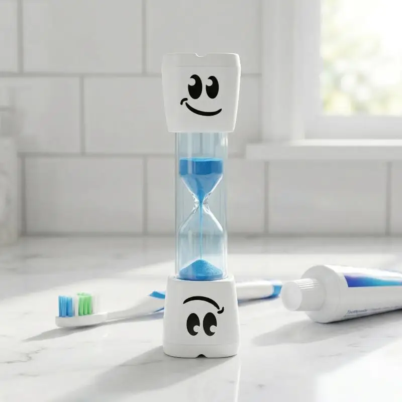 2-Minute Creative Big-Eye Timer  Timer Children Tooth Brushing Sandglass Kitchen Timers Sand Clock Kids Gift