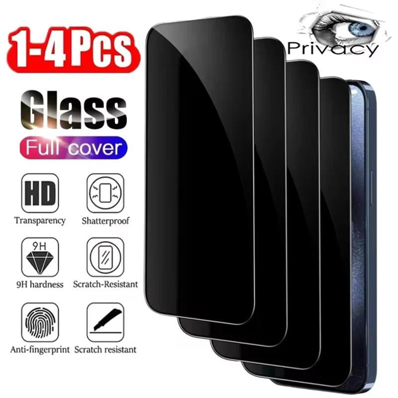 

1/4Pcs Privacy Screen Protector For Xiaomi 13T 12T 11T 10T Pro 14 13 12 11 10 Lite 10T Anti-Spy Protective Glass Tempered Glass