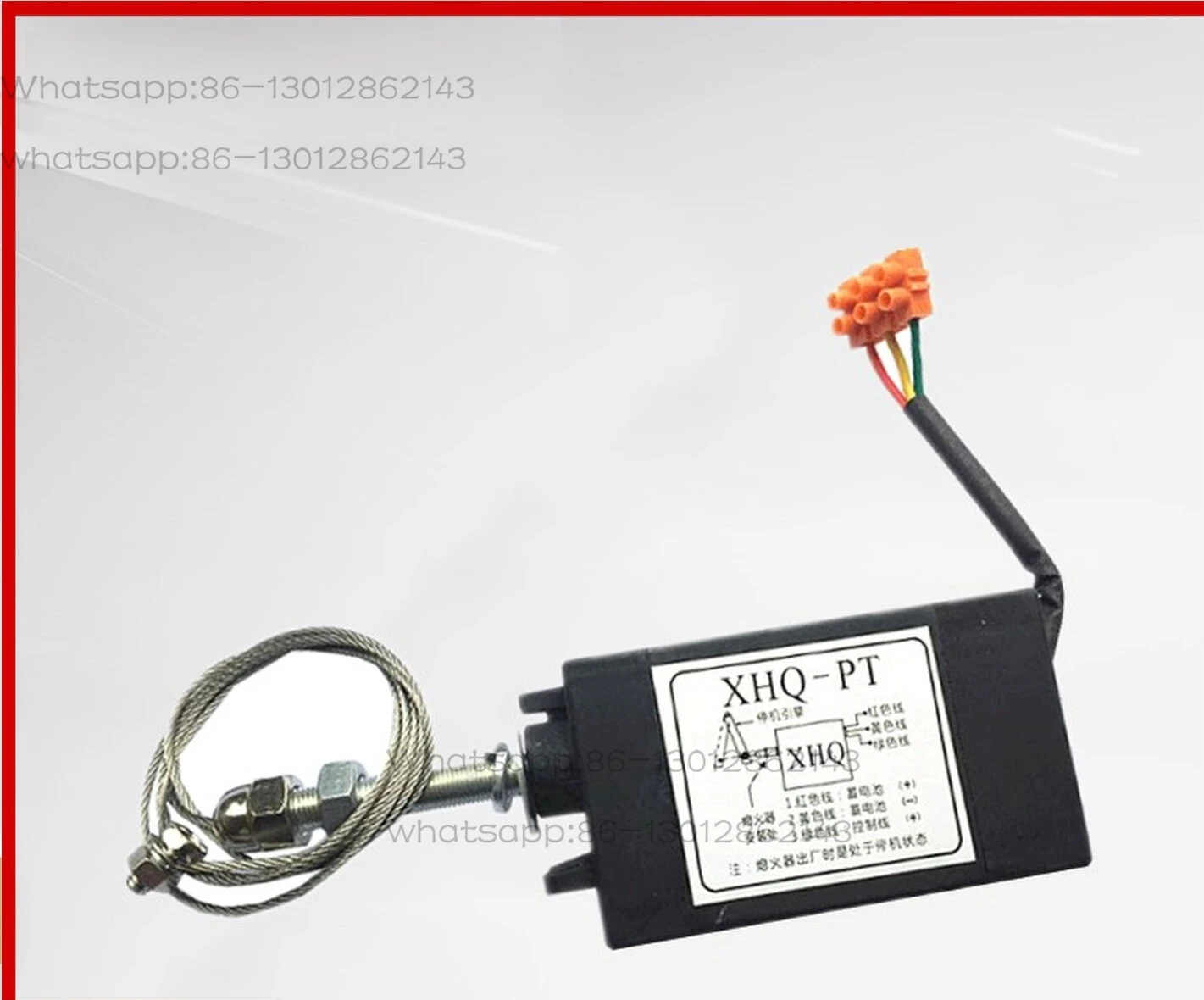 Excavator forklift Marine electronic cut-off stop solenoid valve throttle controller XHQ-PT