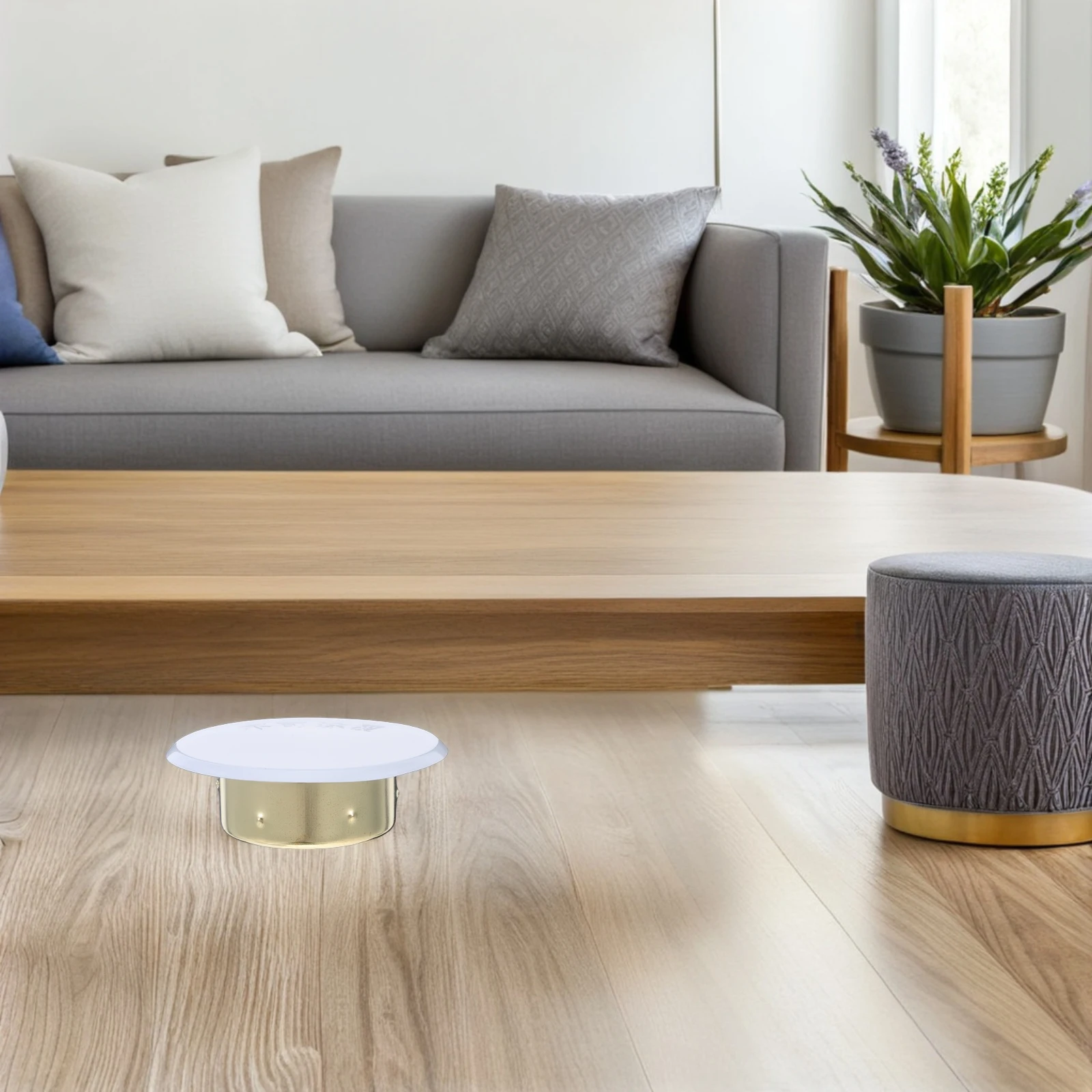 4 قطعة أغطية الرش المخفية لوحة مسطحة مستديرة غطاء الرش الناري للسقف الاستخدام الصناعي السكني التجاري الحديد