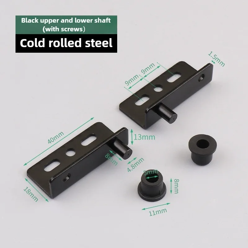 1/5set Concealed Hinges Invisible Cabinet Up and Down Door Pivot CT Corner Codes Wood Panel Cupboard Display Support Bracket