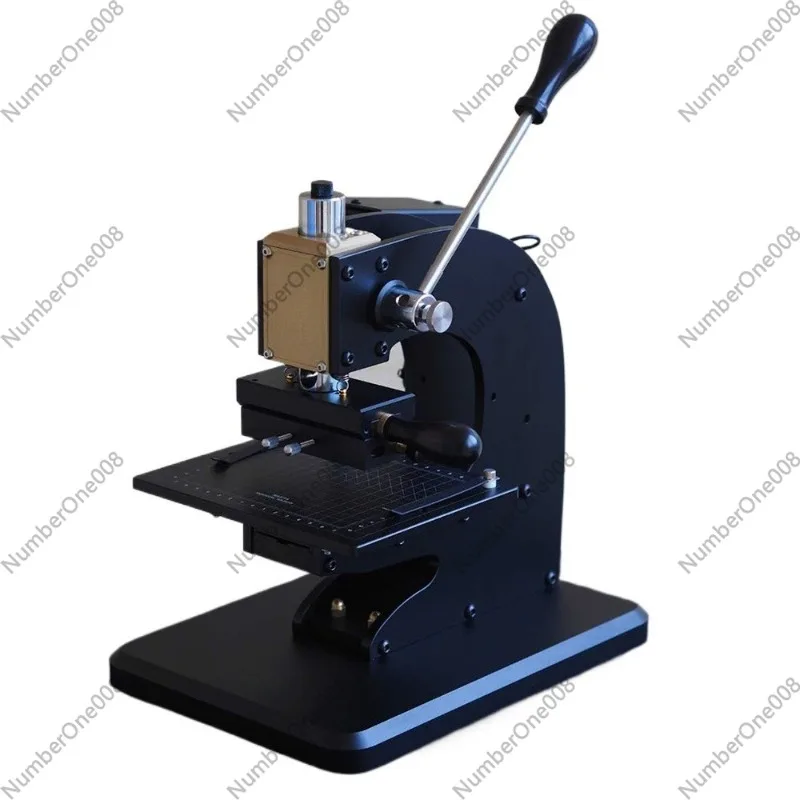 For Manual Hot Foil Stamping Machine Small Leather Embossing Creasing Machine Embossing Hot Gold Foil Stamping Machine