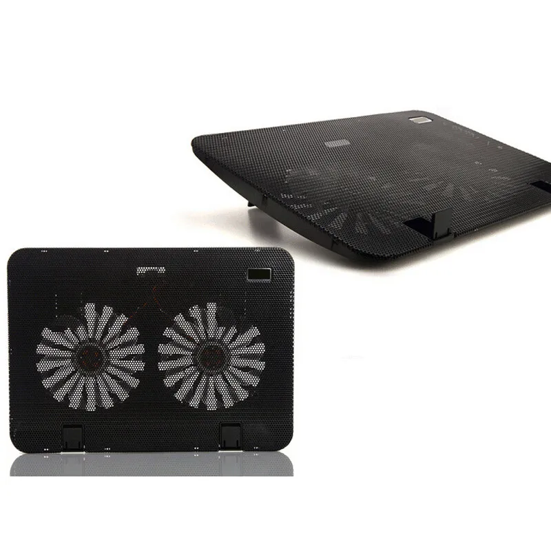 Notebook Cooling Pad Laptop Cooler Mat for 15.6 Inch Laptop Easy Install USB Powered Strong Heat Dissipation Notebook Cooler
