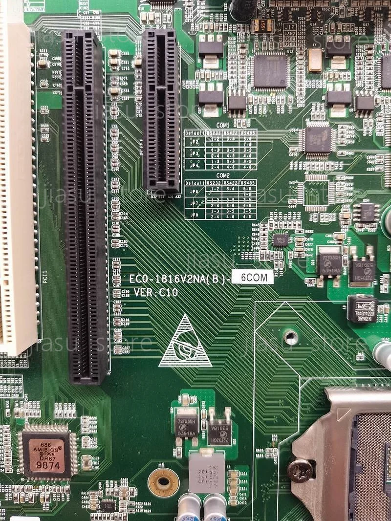 ECO-1816V2NA (B) -6COM VER: C01 C10 5 PCI slots, industrial control main board 1155