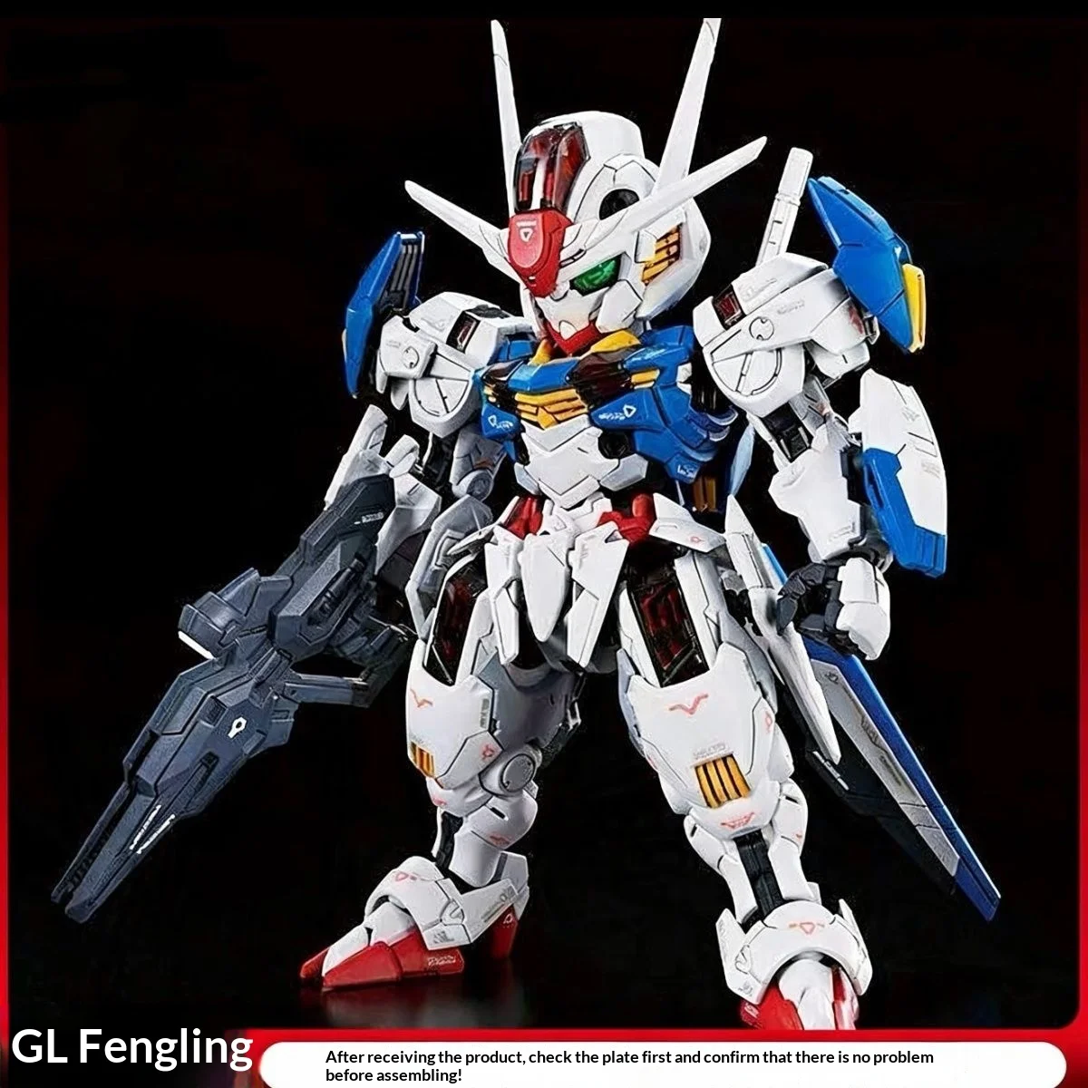 

SUPA MGSD Aerial - The Witch From Mercury Mech Assembly Model Kit Action Figure Collectible Boy Puzzle Toy Gift Desktop Ornament