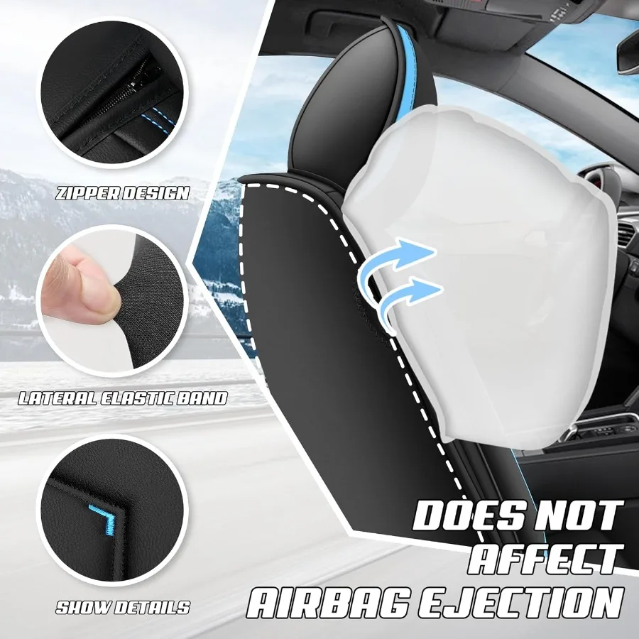 أغطية مقاعد السيارة مناسبة لبورشه كايين eHybrid 20002025 أغطية مقاعد رياضية أنيقة مقاومة للماء ومقاومة للاهتراء من جلد نابا الفاخر