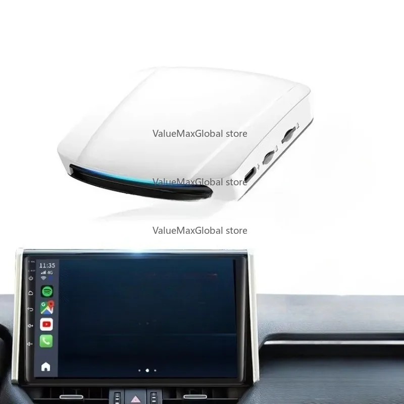 Factory 660 Carlinkit Tbox UHD Converter AIBox Auto Wireless Carplay Adaptor 8G RAM 128GB ROM Car TV Box High-Speed Processing