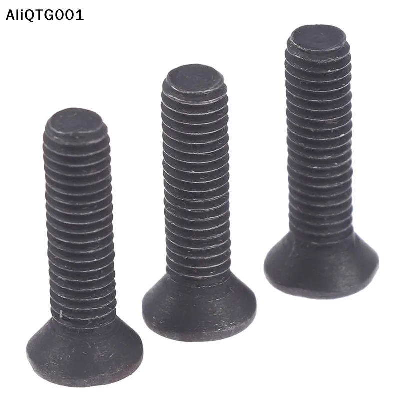 

10 шт./компл. M5*20 M6*22 крепежные винты с левой резьбой для 1/''UNF 3/8''UNF сверлильный патрон хвостовик адаптера прецизионные детали станка