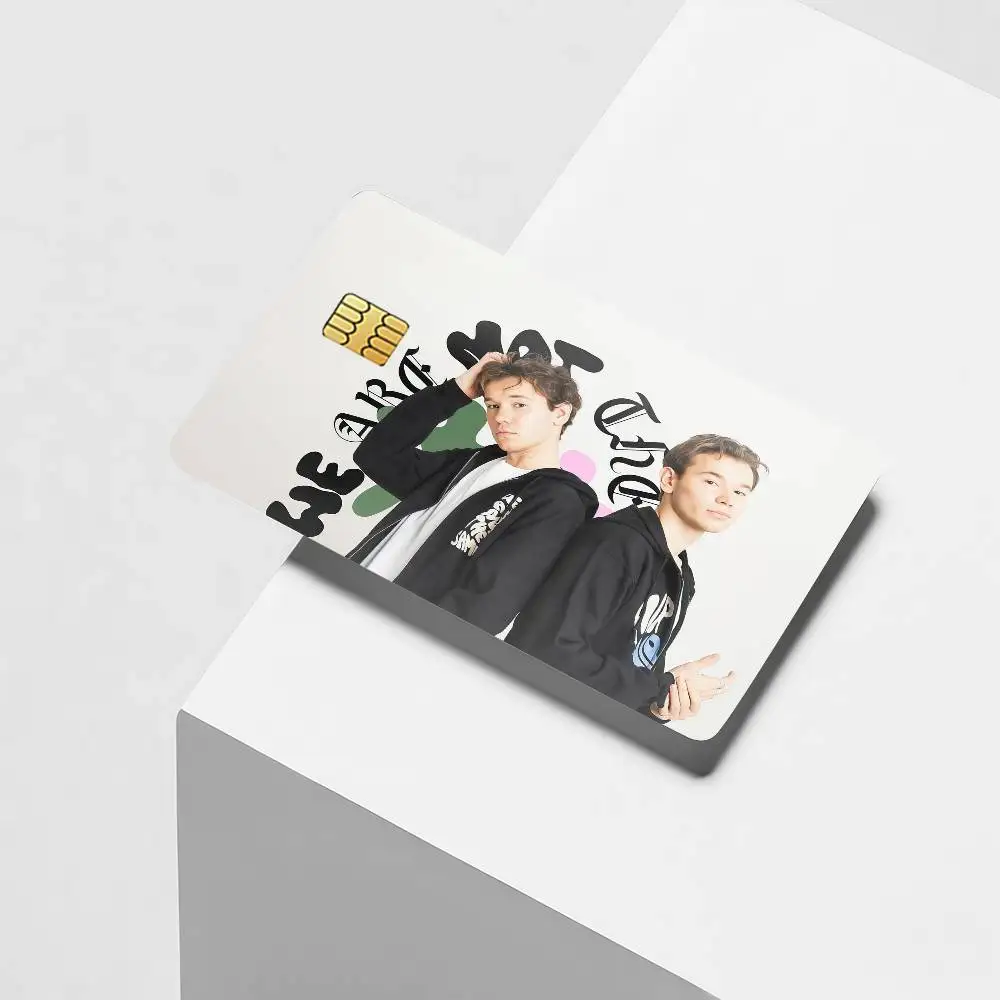 Music group M-Marcus and M-Martinus Credit Card Decorative Card Stickers Suitable For Bank Cards Metro Transit Anti-scratch