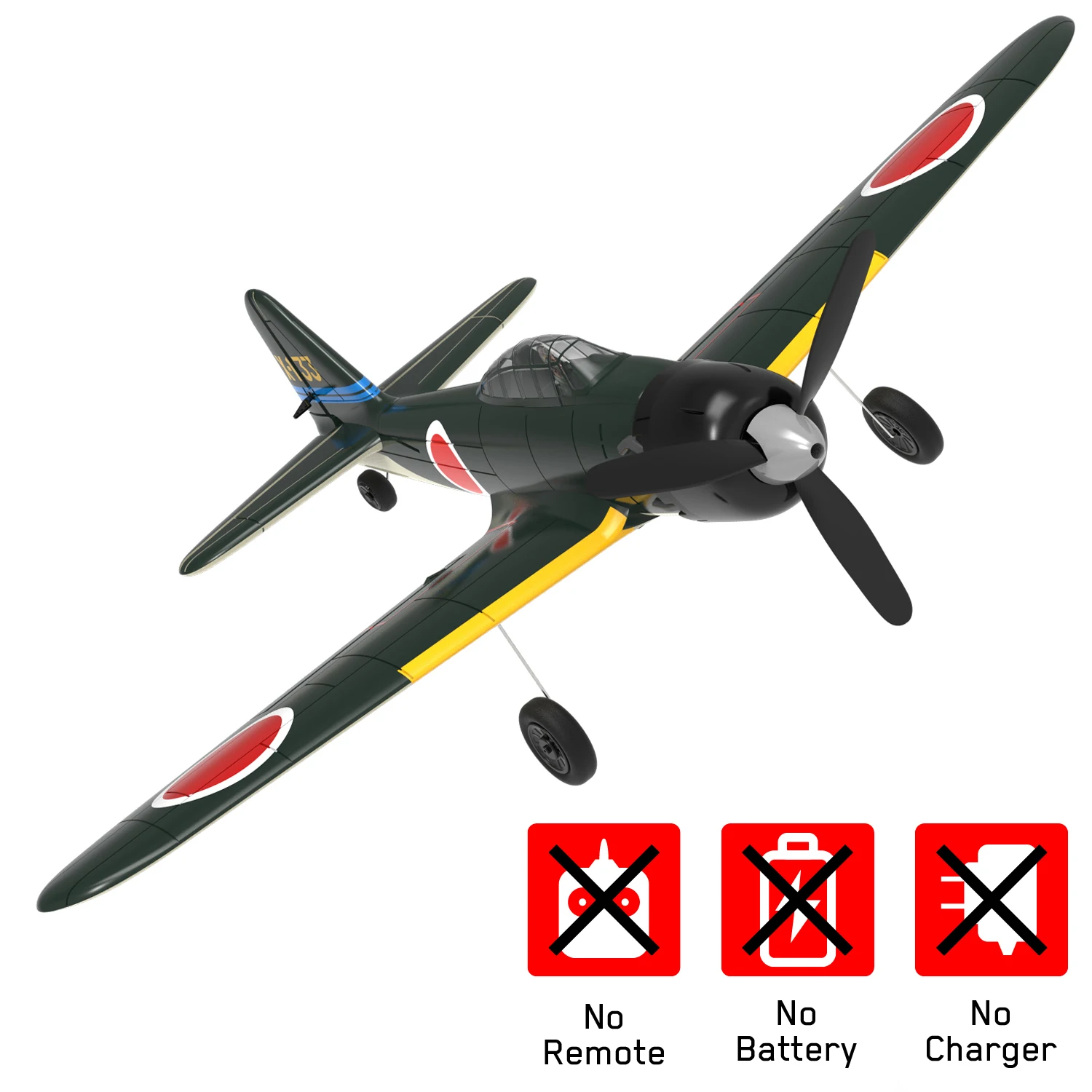 EPP 400mm P51D Mustang /BF109/P40/Zero PNP Plane 2.4G 4-CH 6-Axis One-key Aerobatic RC Warbird Mini Plane