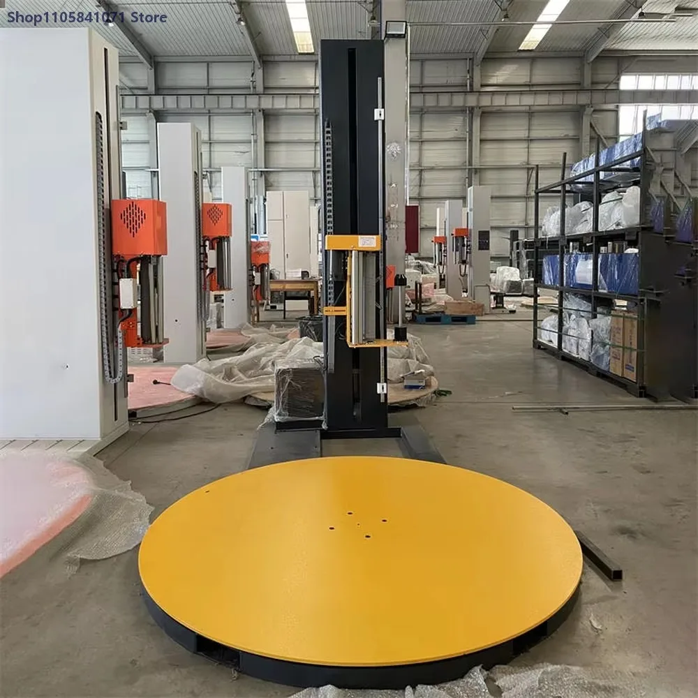 Automatic Pallet Wrapping Machine Industrial Wrap 15mic Stretch Film Logistics Packaging Printing Supporting Equipment Business view 5