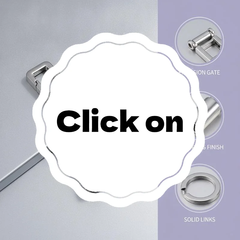 Zinc Alloy Swivel Snap Hook Set Rust Proof Sturdy Build For DIY Crafts Bag Making Keychain Projects