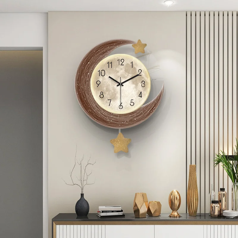 Quiet Non Ticking Modern Wall Clock Unique Kids Luxury Aesthetic Wall Clock Art Nordic Cute Orologio Da Parete Home Decor Items