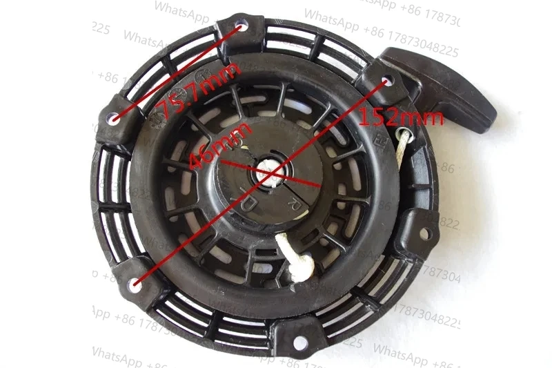 GT400 Recoil starter for GT240 GT400 GM132 MBP20G engine motor water pump 2.4~4HP pull starter pull start rewind