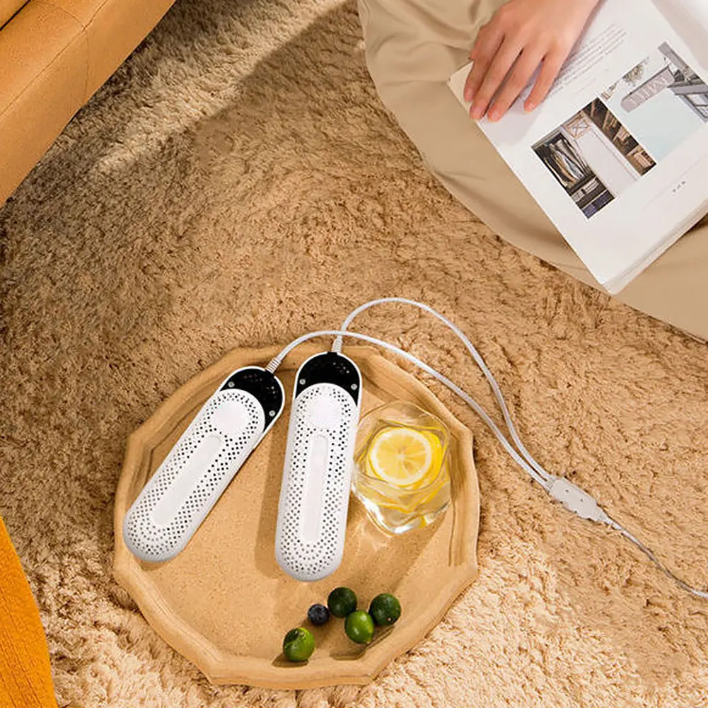 Shoes Dryer Electric Shoe Drying Machine Portable Fast Dryer Heater Timing/Telescopic/Purple Light Compact for Home Shoes Socks