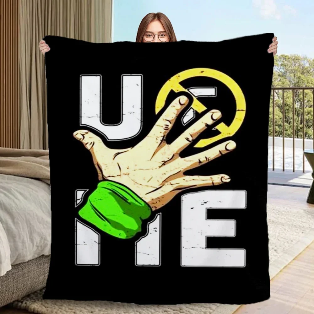 Cena Never Give Up John Blanket Fur for Sofas Designer Throw Blanket Sofa Luxury Blankets & Throw Home Interior Knee Cobija Nap