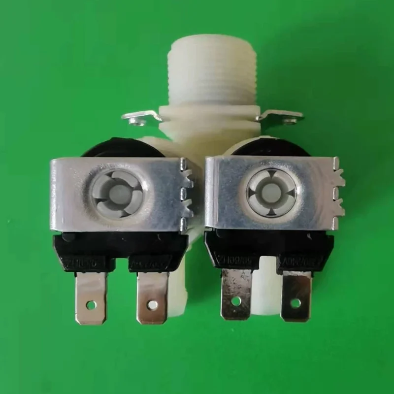 European Parallel One In Two Out Inlet Solenoid Valve, Washing Machine, Water Purifier, Beverage Machine Inlet Valve Accessories