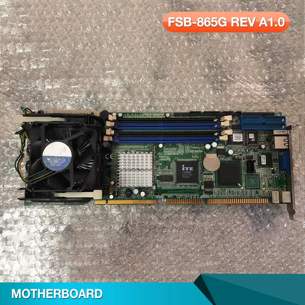Industrial control motherboard FSB-865G REV A1.0 original disassembly