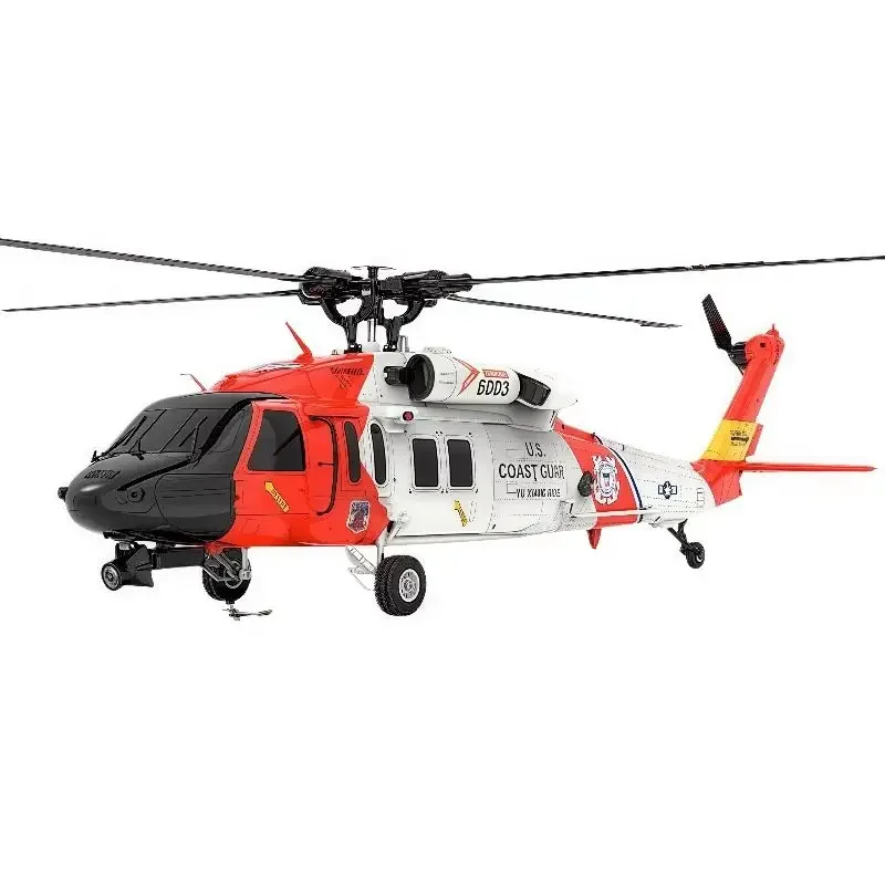 Uh60 Black Hawk รีโมทคอนโทรลเฮลิคอปเตอร์ Yuxiang F09-S GPS อัจฉริยะ Anti-Flying ตําแหน่งอัตโนมัติวันหยุดของขวัญ