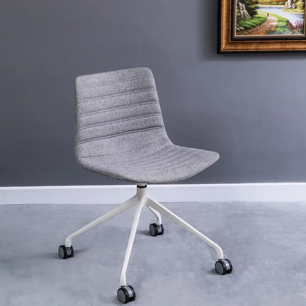 Aluminum alloy pulley rotating soft bag chair designer casual chair