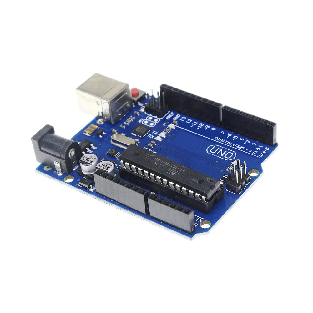 

UNO R3 Development Board Official Version UNO R3 Board ATmega328P Microcontroller Module with USB Cable for Arduino