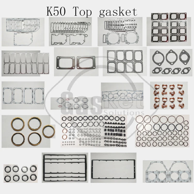 

K50 ENGINE Top gasket & LOWER GASKET for CUMMINS DIESEL